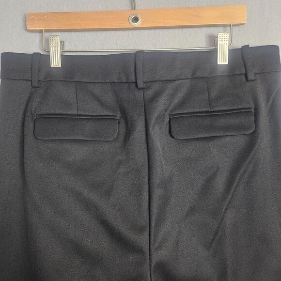NEW J.Crew Essential Straight Wool Blnd Dress Pants Black Sz 14 Pleated Trousers - Picture 12 of 12